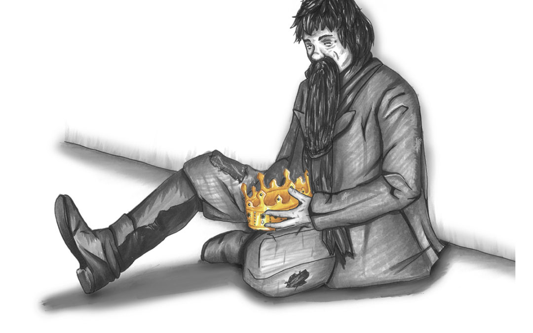 The Beggar King Illustration