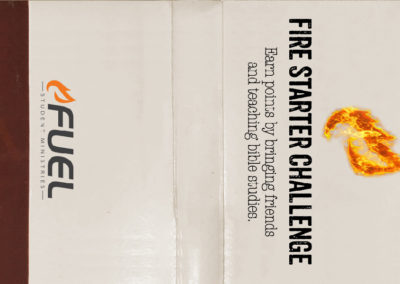 Fire Starters Challenge Card