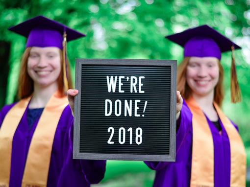 {Krystal Grace & Rachael Faith} Grad Gown Session