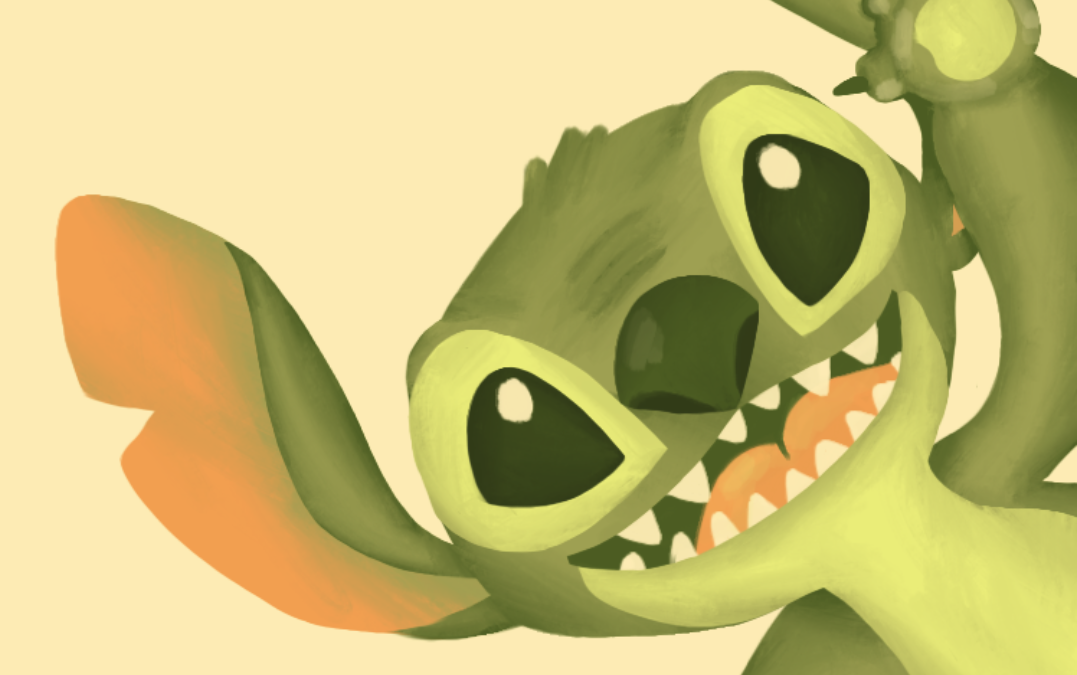 Stitch Fanart • Color Palette Challenge