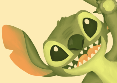 Stitch Fanart • Color Palette Challenge