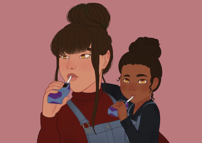 Momma-Daughter Time