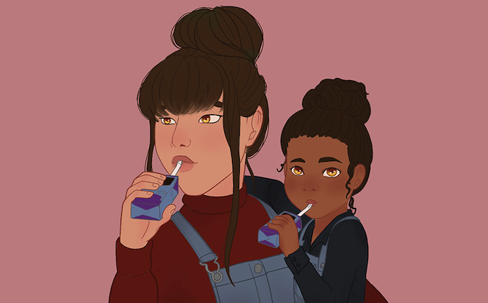 Momma-Daughter Time